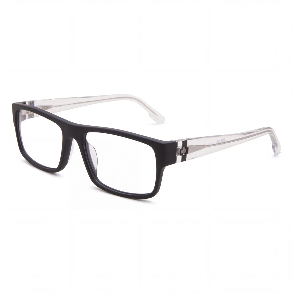 Spy VAUGHN 56 Multi-coloured Rectangle Eyeglasses for Unisex, Acetate frame