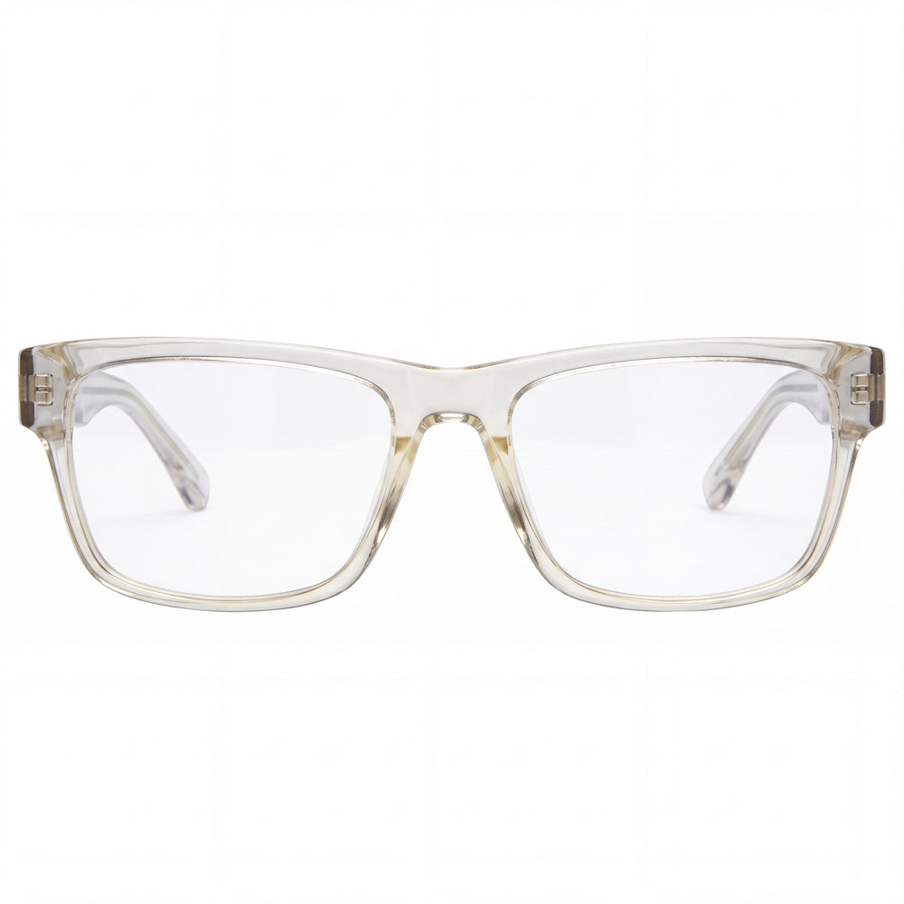 Spy WESTON 54 Rectangle Eyeglasses for Unisex — front view, Acetate
