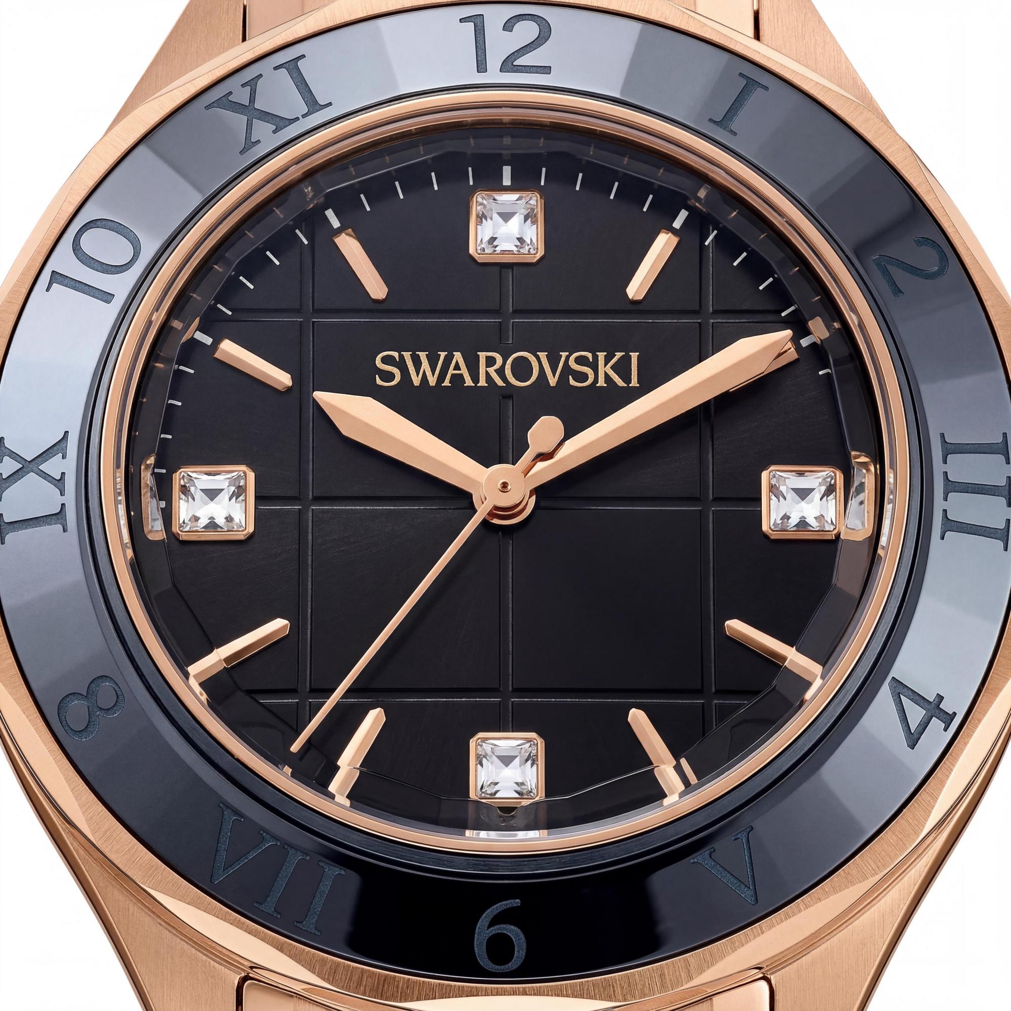 Swarovski Dextera Women's Watch, Black Crystal Dial 37mm, Photo 2
