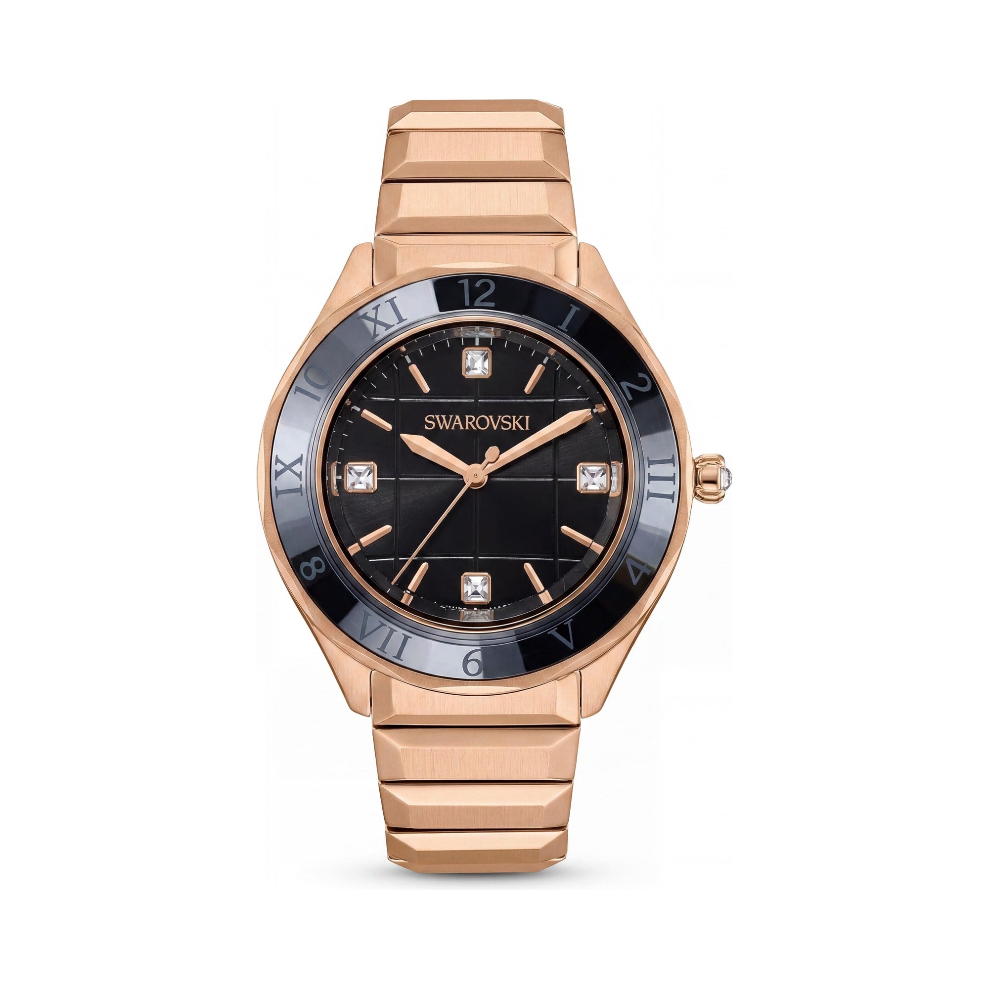 Swarovski Dextera Women's Watch, Black Crystal Dial 37mm, Photo 1