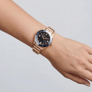 Swarovski Dextera Women's Watch — side view, Metal case 37mm