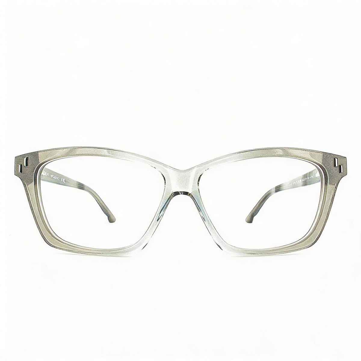 Swarovski Brown Rectangle Eyeglasses for Women, Acetate 54mm, Photo 2