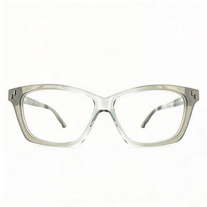 Swarovski Rectangle Eyeglasses for Women — front view, Acetate