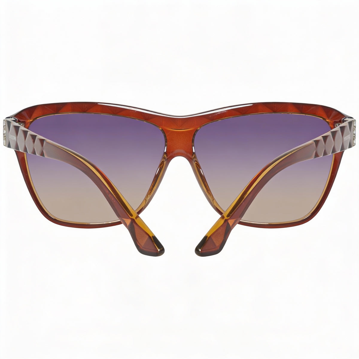 Swarovski SK0079 Dark Brown Square Sunglasses for Women, 62mm, Photo 3