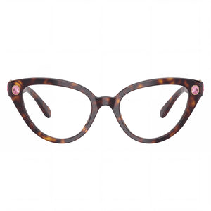 Swarovski SK2028 Cat Eye Eyeglasses for Women — front view, Plastic