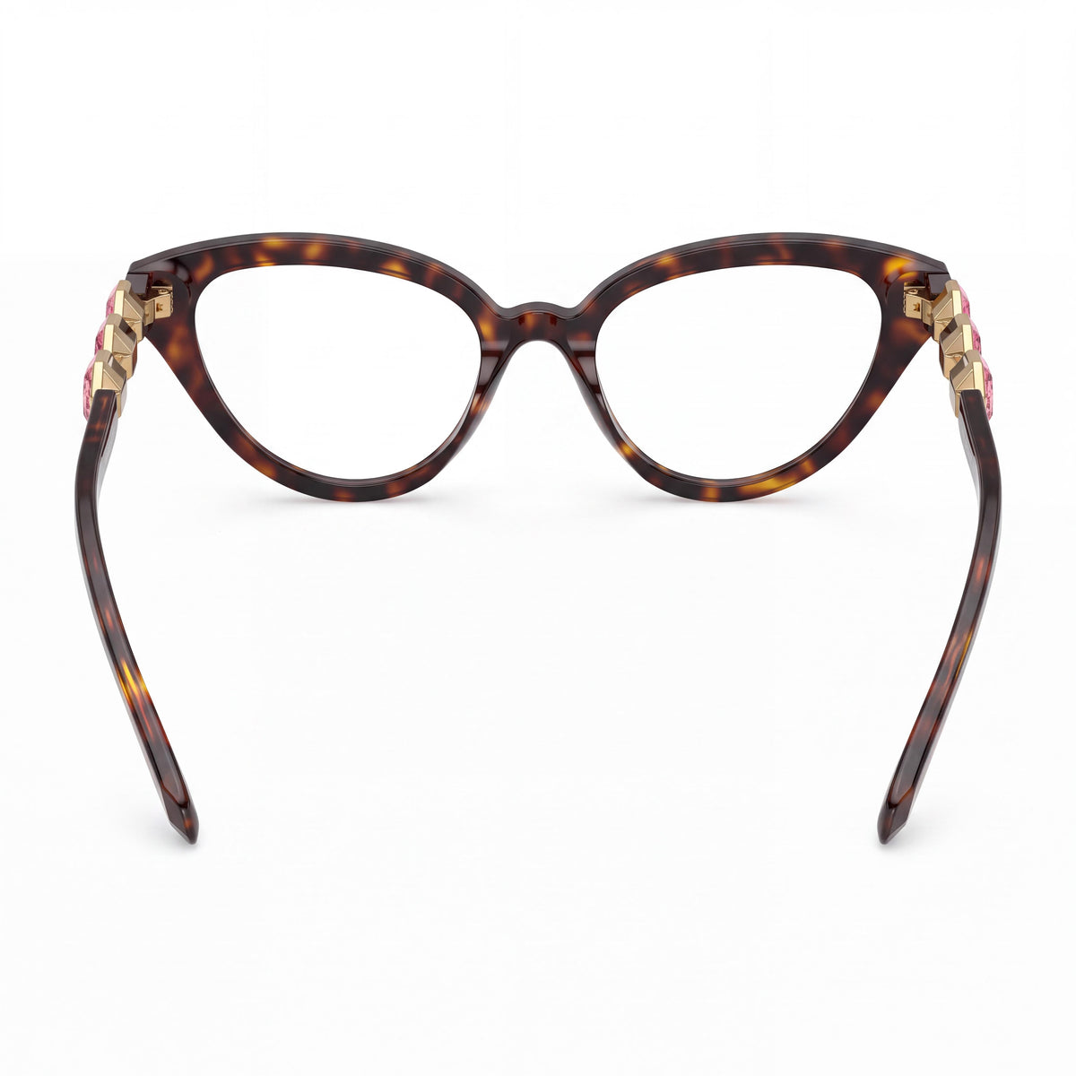 Swarovski SK2028 Havana Cat Eye Eyeglasses for Women, 53mm, Photo 3