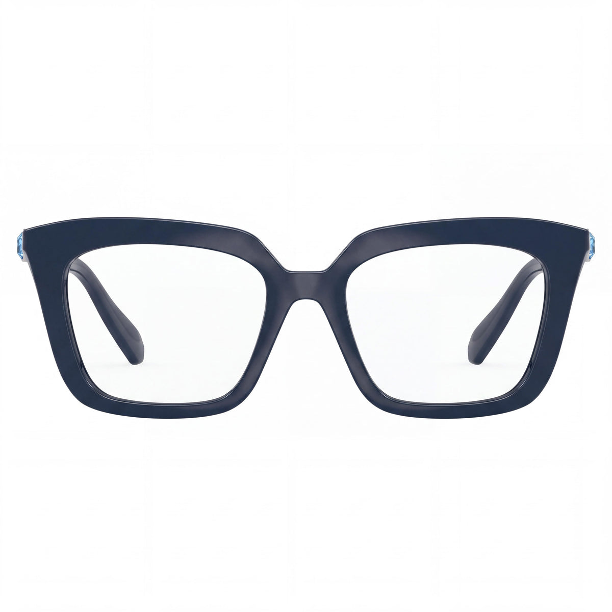 Montura de gafas graduadas Swarovski Sk2043 para mujer, cuadrada, de plástico, color azul, 51-18-140, Photo 2