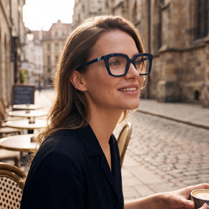 Swarovski Sk2043 Blue Eyeglasses Women — lifestyle wear, classroom teaching and lecture halls