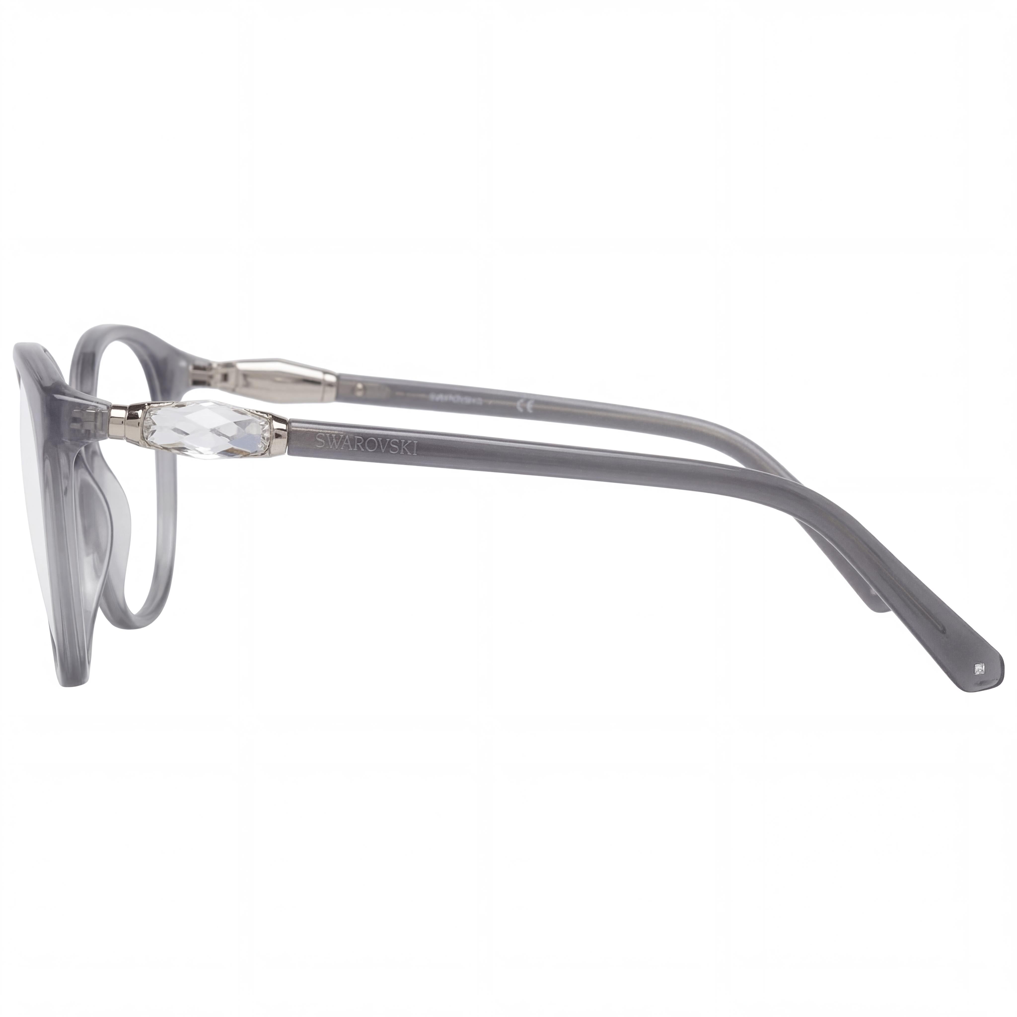 Gafas Rectangulares Swarovski SK5310 Grises para Mujer, Plástico 52mm, Photo 2