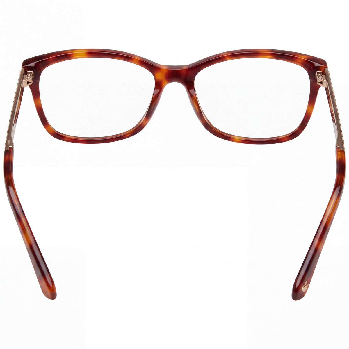 Swarovski SK5412 Dark Havana Rectangle Eyeglasses for Women, 54mm, Photo 3