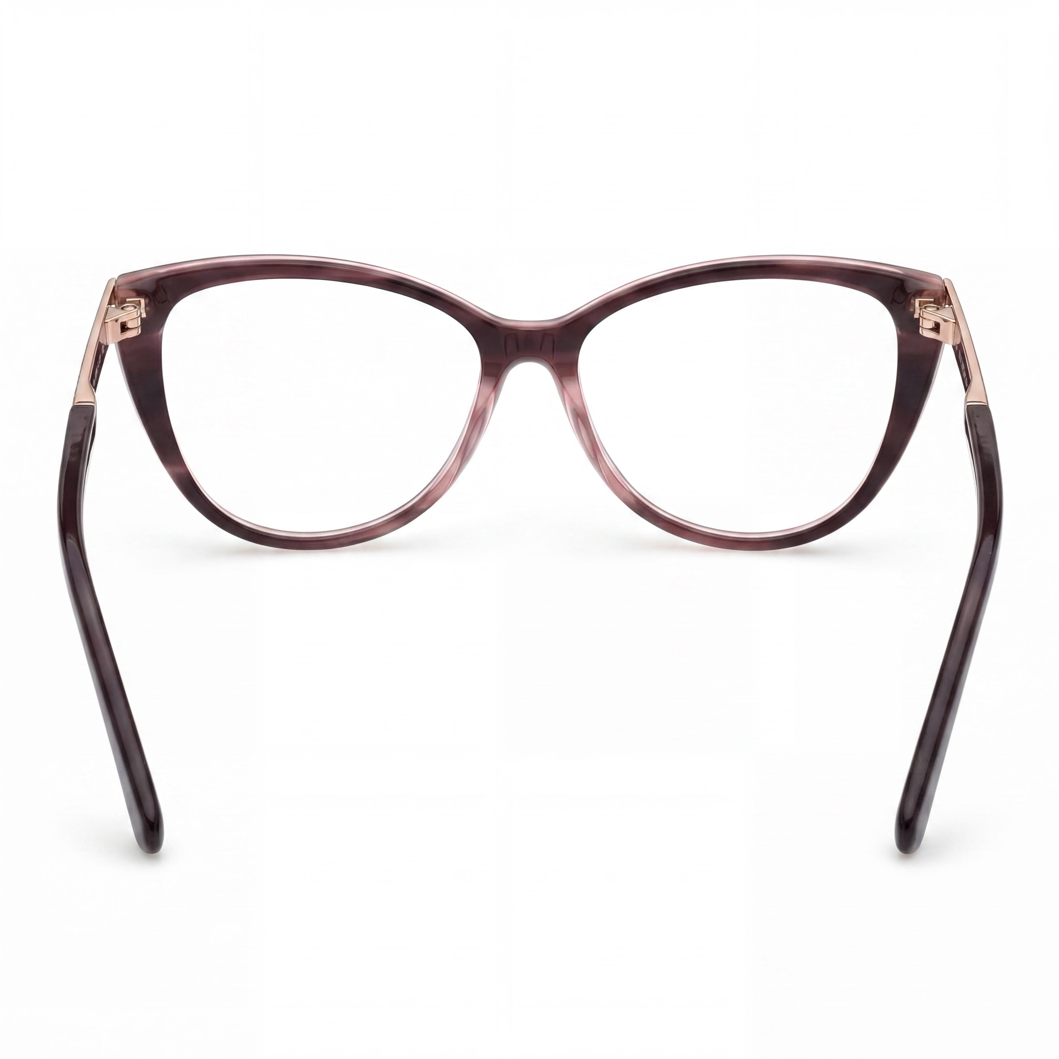 Swarovski SK5414 Bordeaux Cat Eye Eyeglasses for Women, 53mm, Photo 4