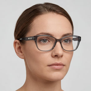 Swarovski SK5430 Gray Eyeglasses Women — lifestyle wear, office and reading
