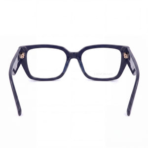 Swarovski SK5446 Rectangle Eyeglasses for Women — interior view, Polycarbonate demo lenses
