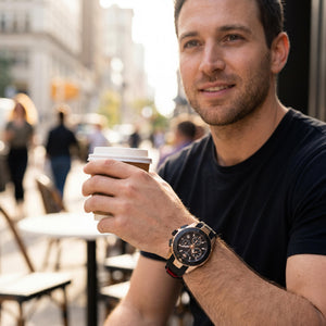 TechnoMarine Men's Watch — wrist wear, Silicone band everyday timepiece