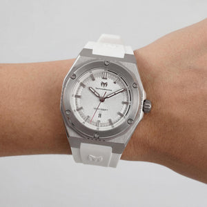 TechnoMarine CORAL Legacy TM-416049 Women's Watch — side view, Stainless Steel case 36mm