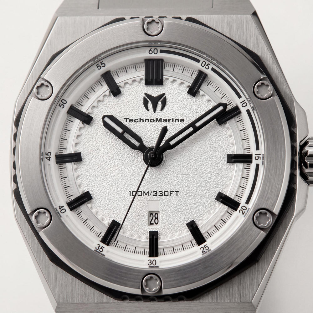 TechnoMarine CORAL Legacy TM-416060 Unisex Watch — front view, Quartz movement 45mm