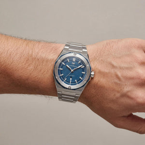 TechnoMarine Coral Legacy TM-416090 Unisex Watch — side view, Stainless Steel case 45mm