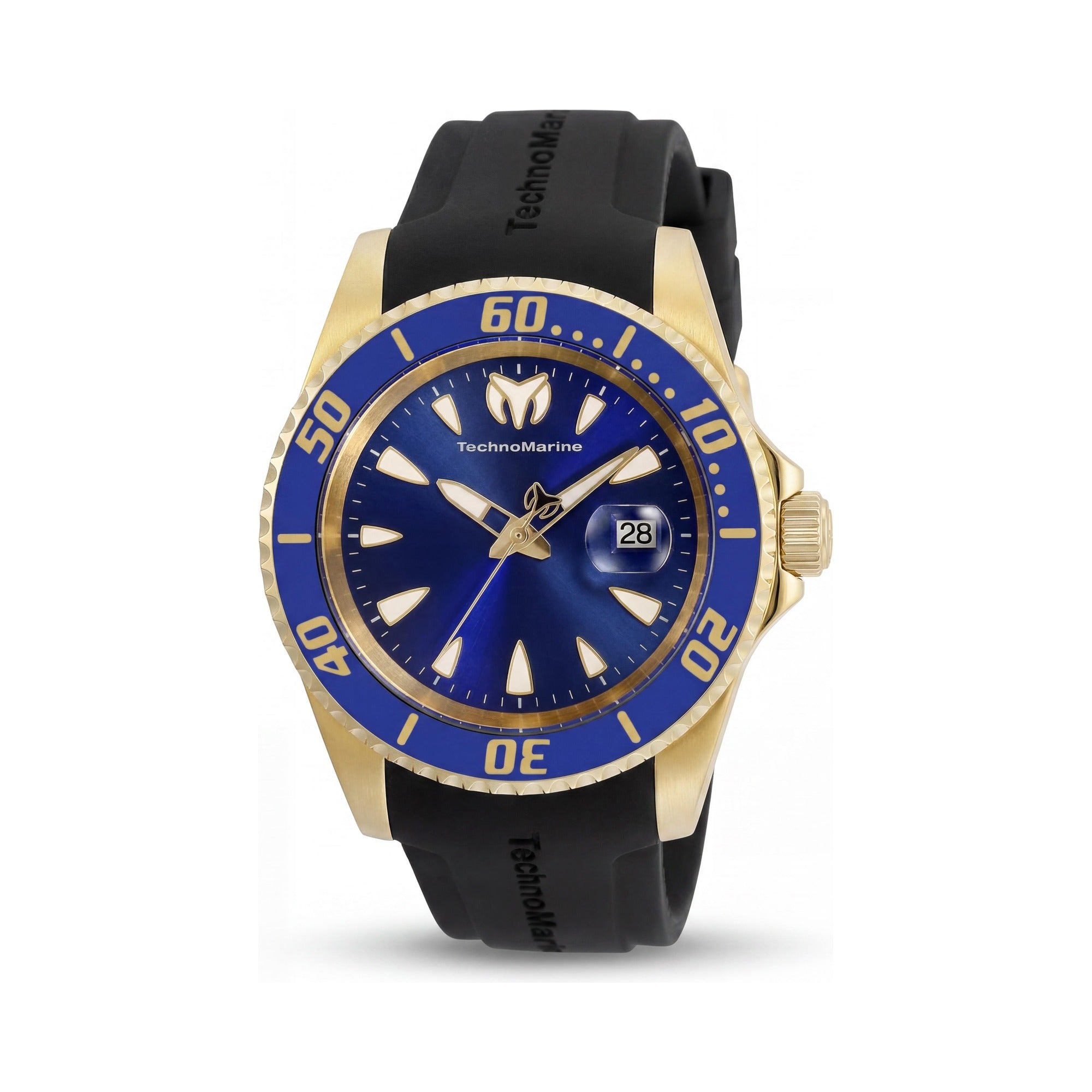 Reloj TechnoMarine Cruise para hombre, esfera azul de acero inoxidable de 42 mm, Photo 1