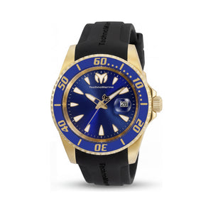 TechnoMarine Cruise Blue Dial Stainless Steel Men's Watch, 42mm