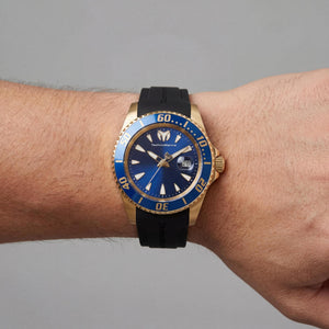 TechnoMarine Cruise Men's Watch — side view, Stainless Steel case 42mm