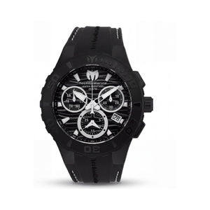 TechnoMarine Cruise Medusa 115081 Black Stainless Steel Men's Watch, 44mm