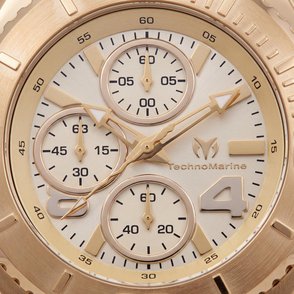 TechnoMarine TM-124031 Men's Watch — front view, Quartz movement 43mm