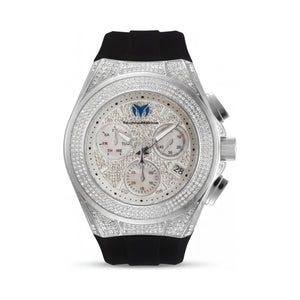 TechnoMarine Cruise TM-118107 Silver Dial Stainless Steel Unisex Watch, 45mm