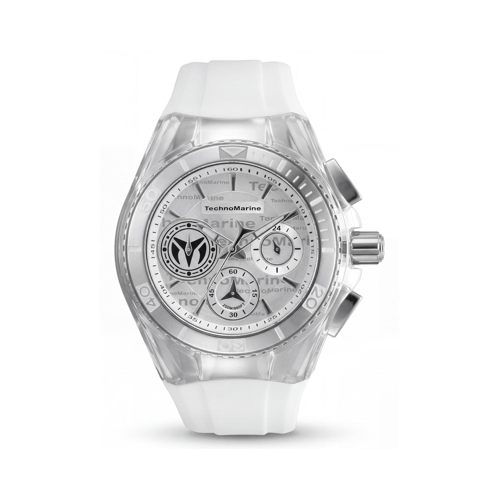 TechnoMarine Cruise Tm-118130 Silver Stainless Steel Women's Watch, 40mm
