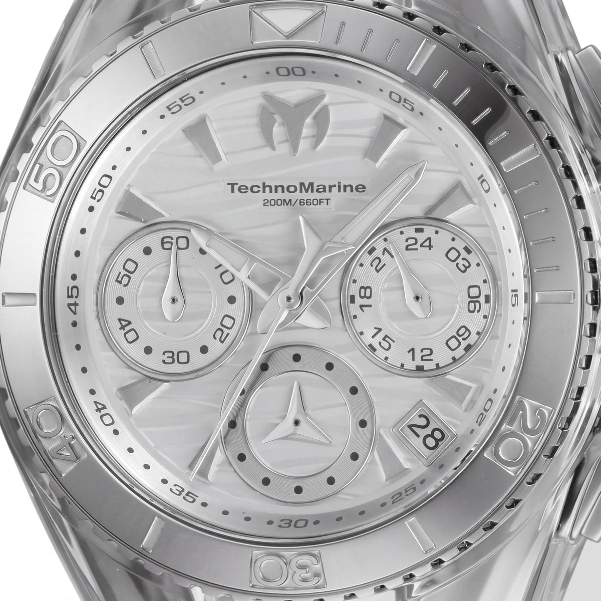 Reloj para mujer TechnoMarine Cruise TM-120033 de color plateado, 40 mm, Photo 2