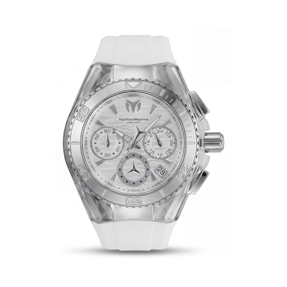 TechnoMarine Cruise TM-120033 Silver Watch for Women, 40mm