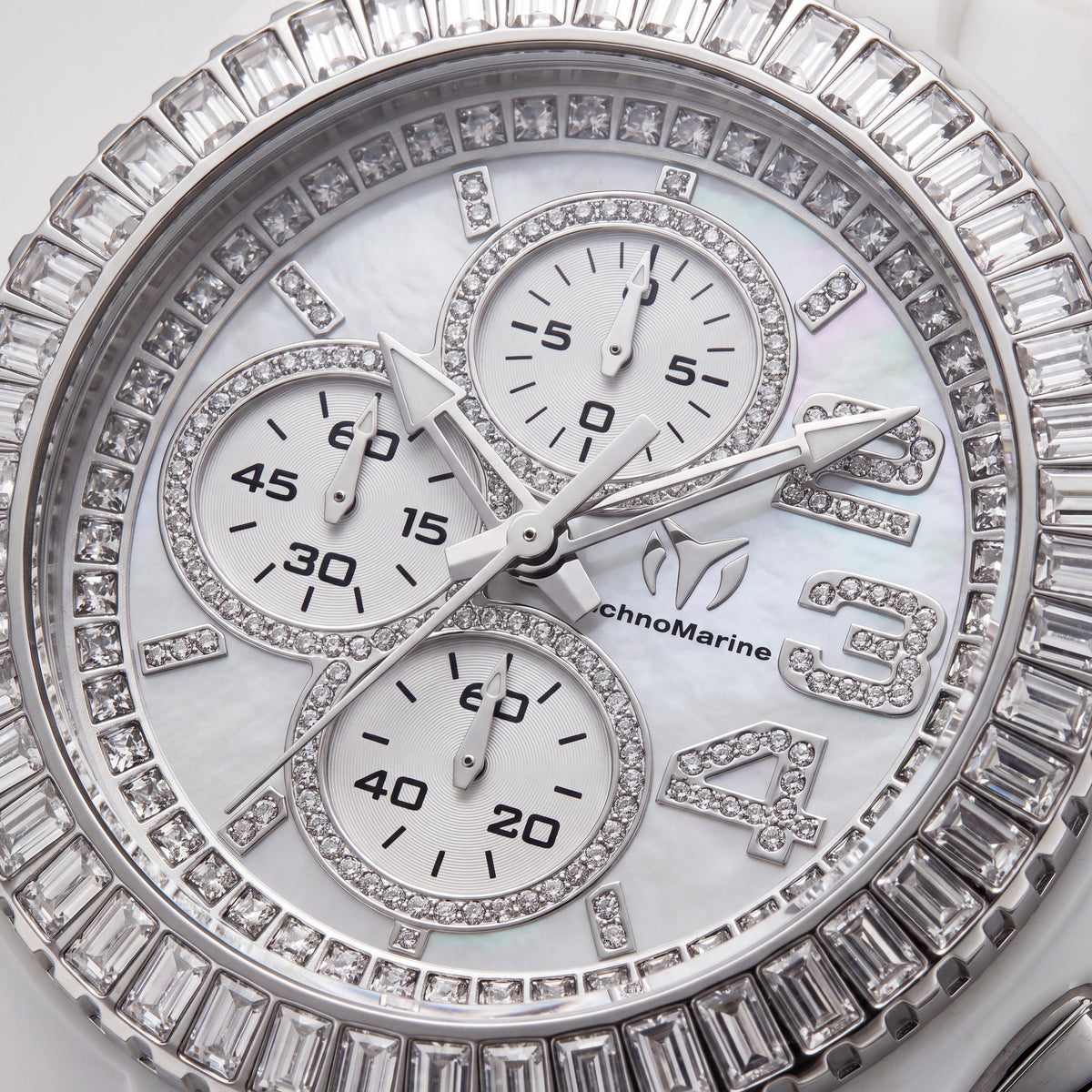 Reloj TechnoMarine Cruise TM-121181 unisex blanco, 45 mm, Photo 2
