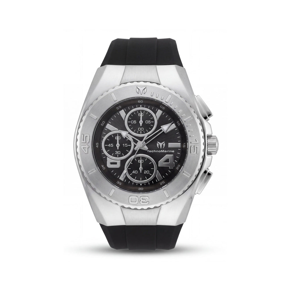 TechnoMarine Cruise TM-124029 Silver Stainless Steel Men's Watch, 43mm