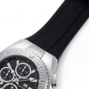 TechnoMarine Cruise TM-124029 Men's Watch — side view, Stainless Steel case 43mm