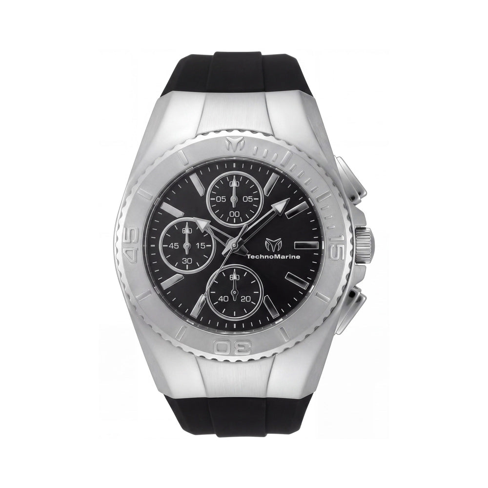 TechnoMarine Cruise TM-124033 Black Stainless Steel Unisex Watch, 38mm