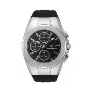TechnoMarine Cruise TM-124033 Black Stainless Steel Unisex Watch, 38mm