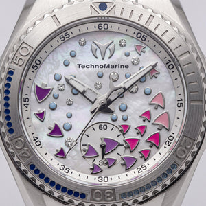 Technomarine Cruise TM-125005 Unisex Watch — front view, Quartz movement 40mm