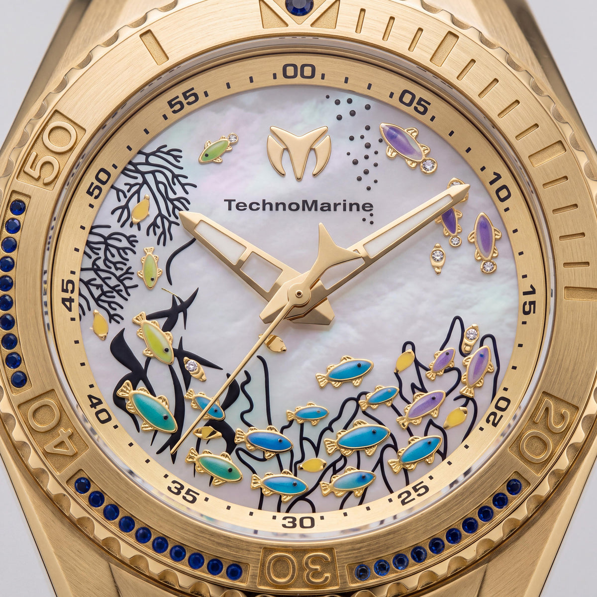 TechnoMarine Cruise TM-125009 Unisex Gold Watch, 40mm, Photo 2