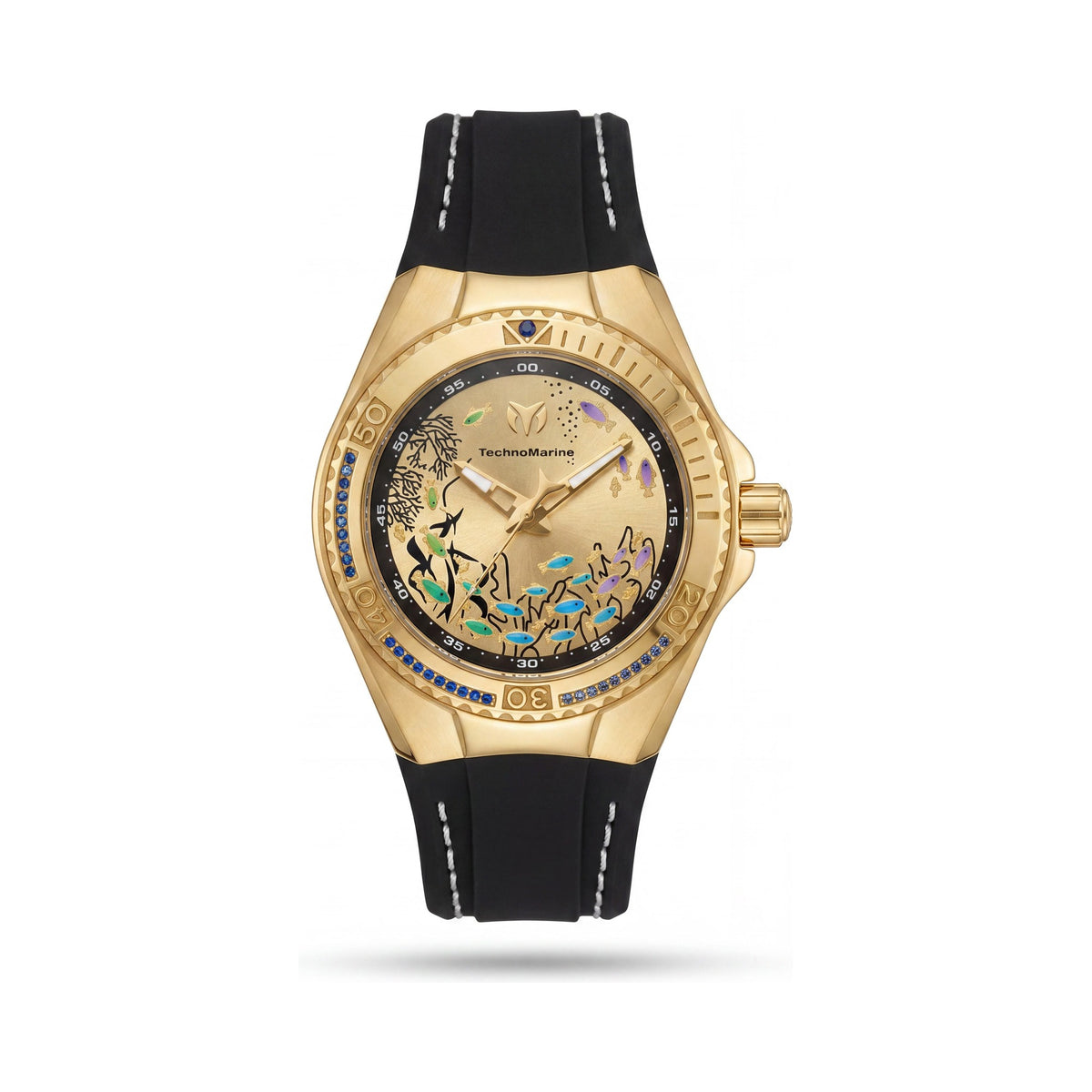 TechnoMarine Cruise TM-125010 Unisex Gold Watch, 40mm, Photo 1