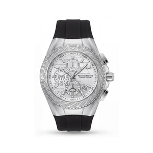 TechnoMarine Cruise TM-125014 Black Stainless Steel Unisex Watch, 44mm