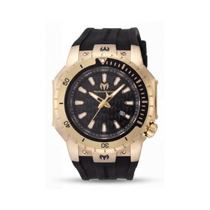 TechnoMarine Manta TM-224011 Gold Stainless Steel Men Watch, 49mm