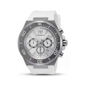 TechnoMarine Manta TM-224015 Silver Stainless Steel Men's Watch, 49mm