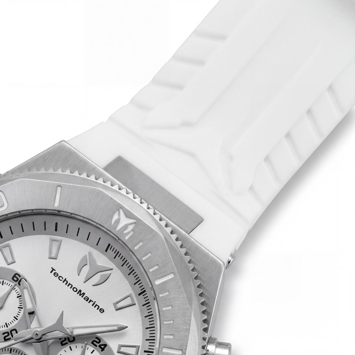 TechnoMarine Manta TM-224015 Men's Silver Chronograph Watch, 49mm, Photo 3