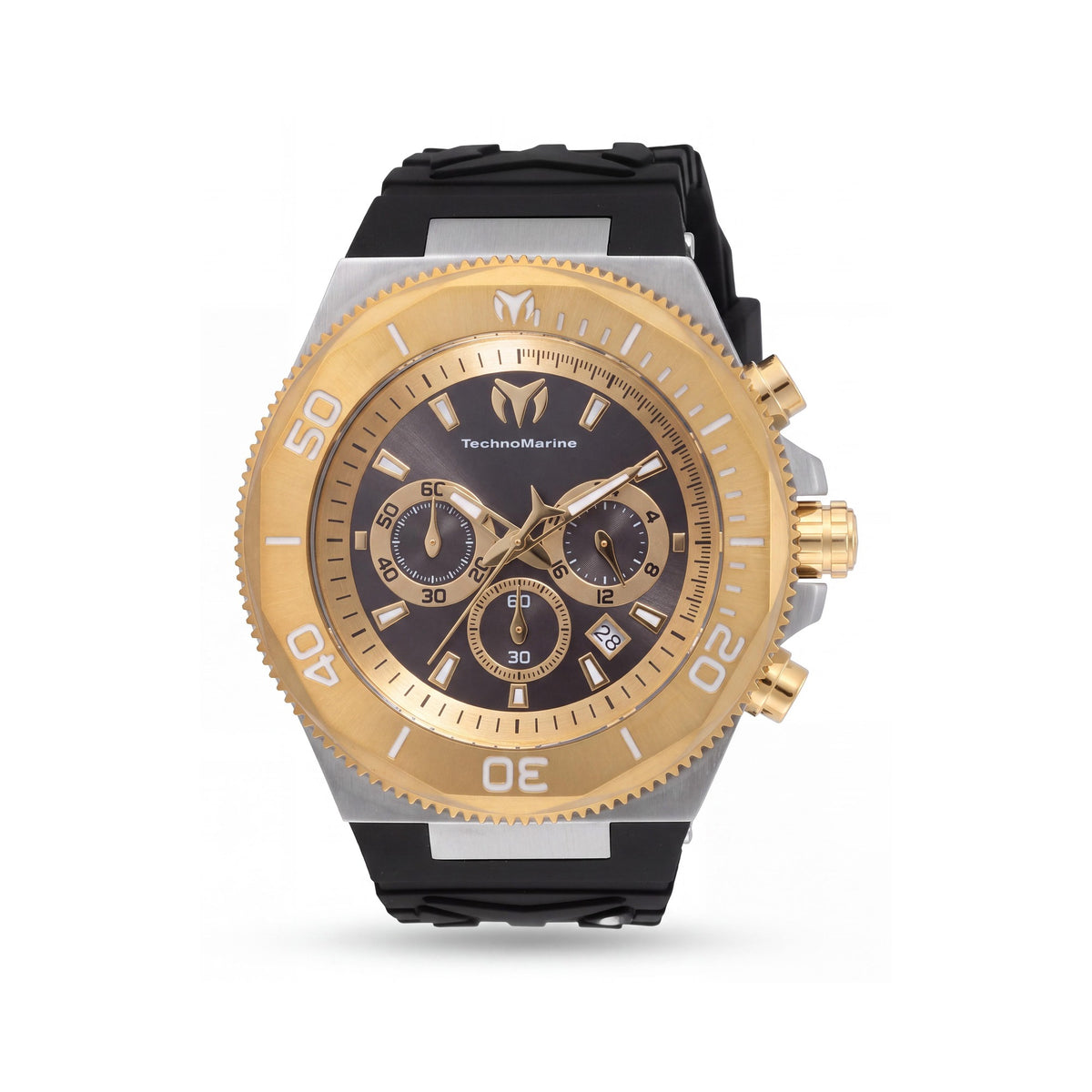 TechnoMarine Manta TM-224018 for Men Black Chronograph Watch, 49mm, Photo 1