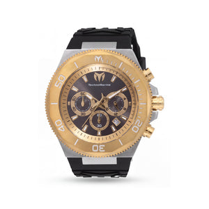 TechnoMarine TM-224018 Black Stainless Steel Men's Watch, 49mm
