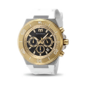 TechnoMarine Manta TM-224019 White Stainless Steel Men's Watch, 49mm