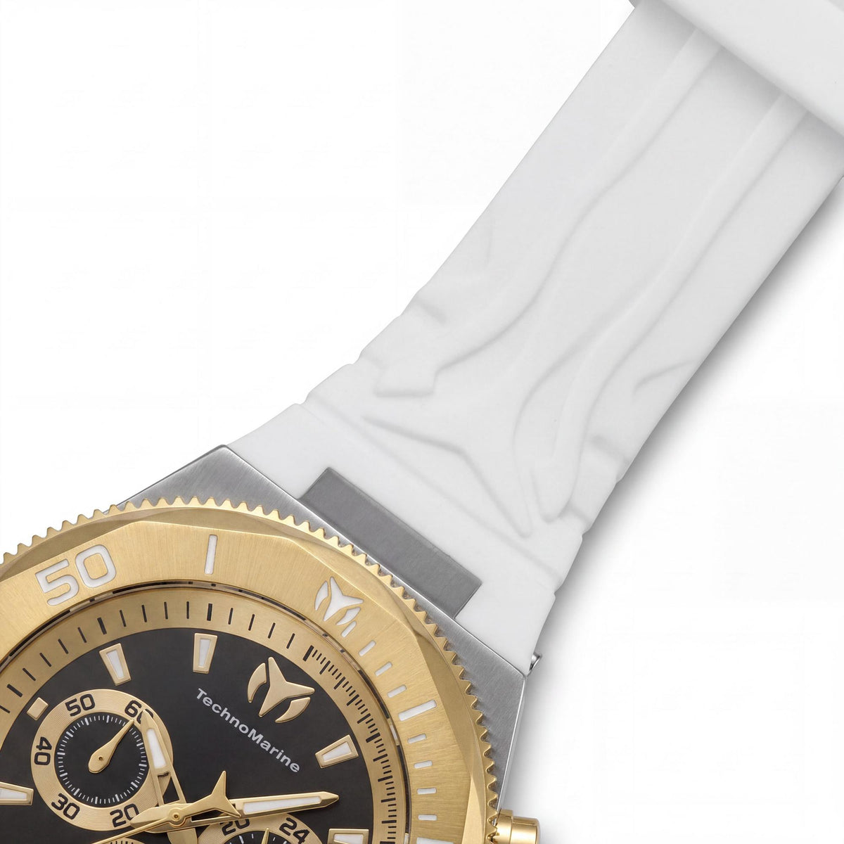 TechnoMarine Manta TM-224019 Men's White Chronograph Watch, 49mm, Photo 3