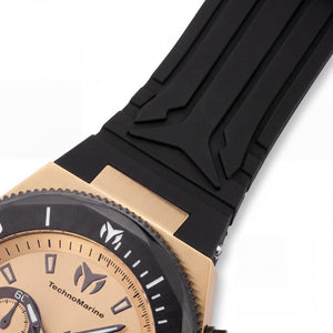 TechnoMarine Manta TM-224020 Men's Watch — front view, Quartz movement 49mm