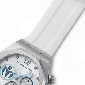 TechnoMarine Reef TM-523005 Unisex Watch — side view, Stainless Steel case 40mm