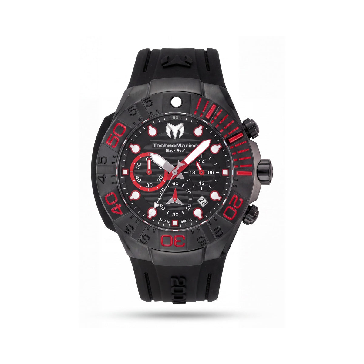 Reloj TechnoMarine Reef TM-523010 para hombre en negro, 45mm, Photo 1