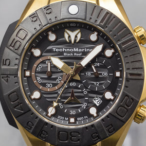 TechnoMarine TM-523012 Men's Watch — front view, Quartz movement 45mm